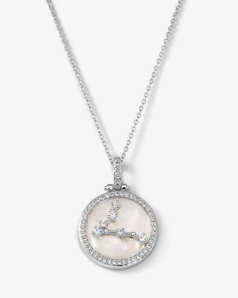 Zodiac Constellation Necklace - Silver Product Image