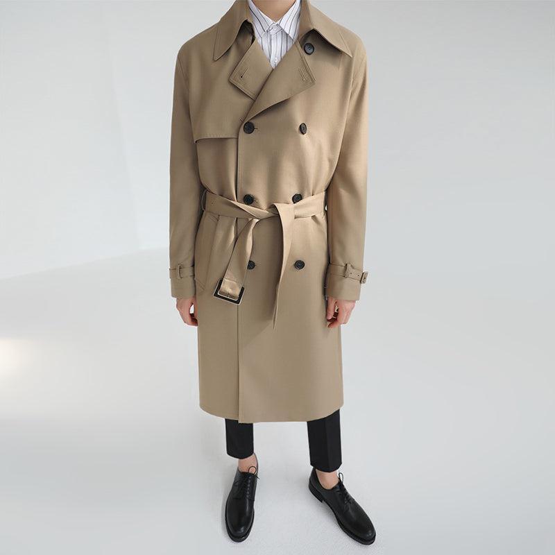 RT No. 2796 KHAKI TRENCH COAT Product Image