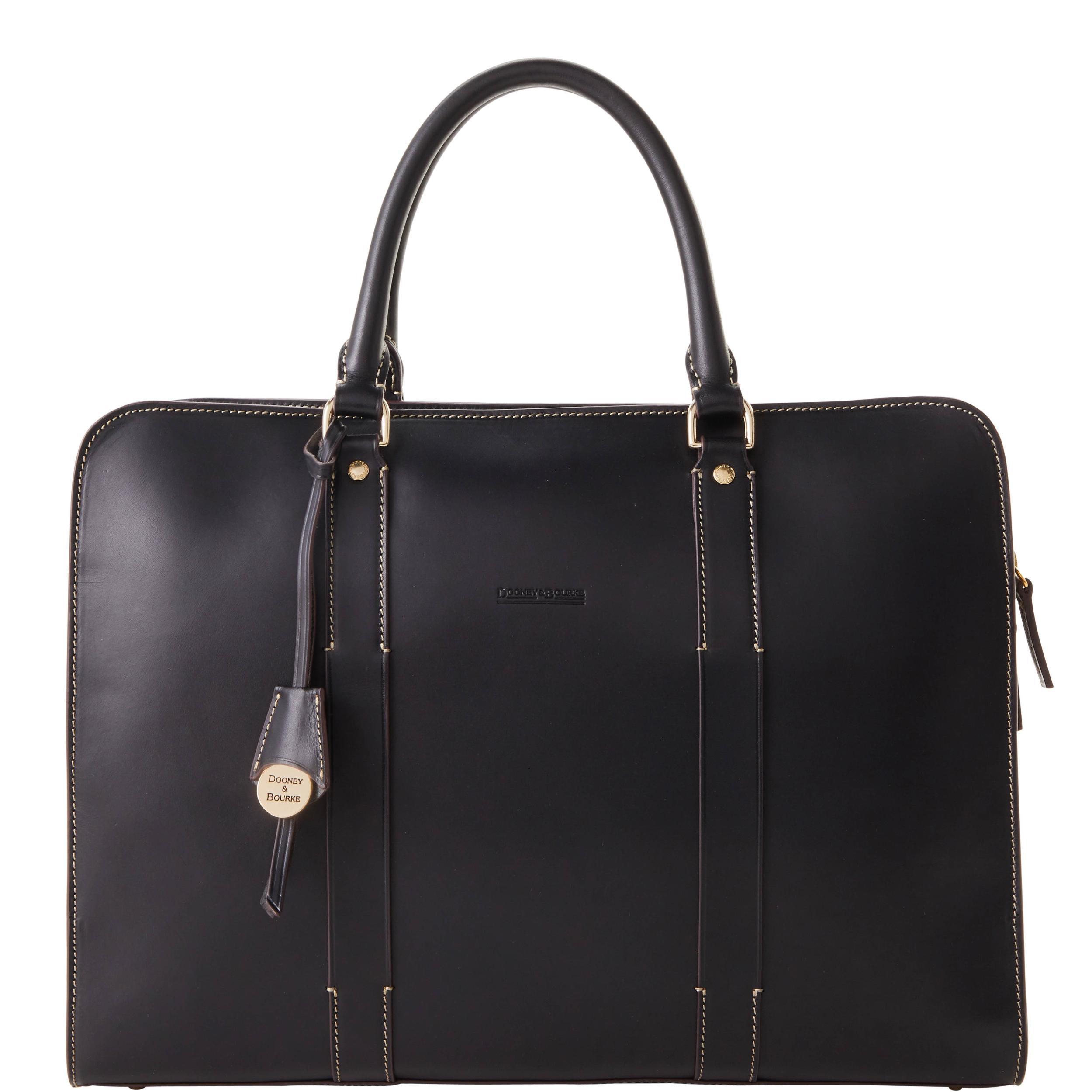 Dooney & Bourke Mens Alto Bradley Briefcase in Black, Leather Product Image