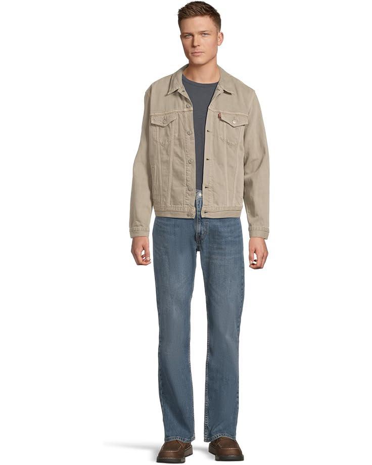 Premium Denim Trucker Jacket Product Image