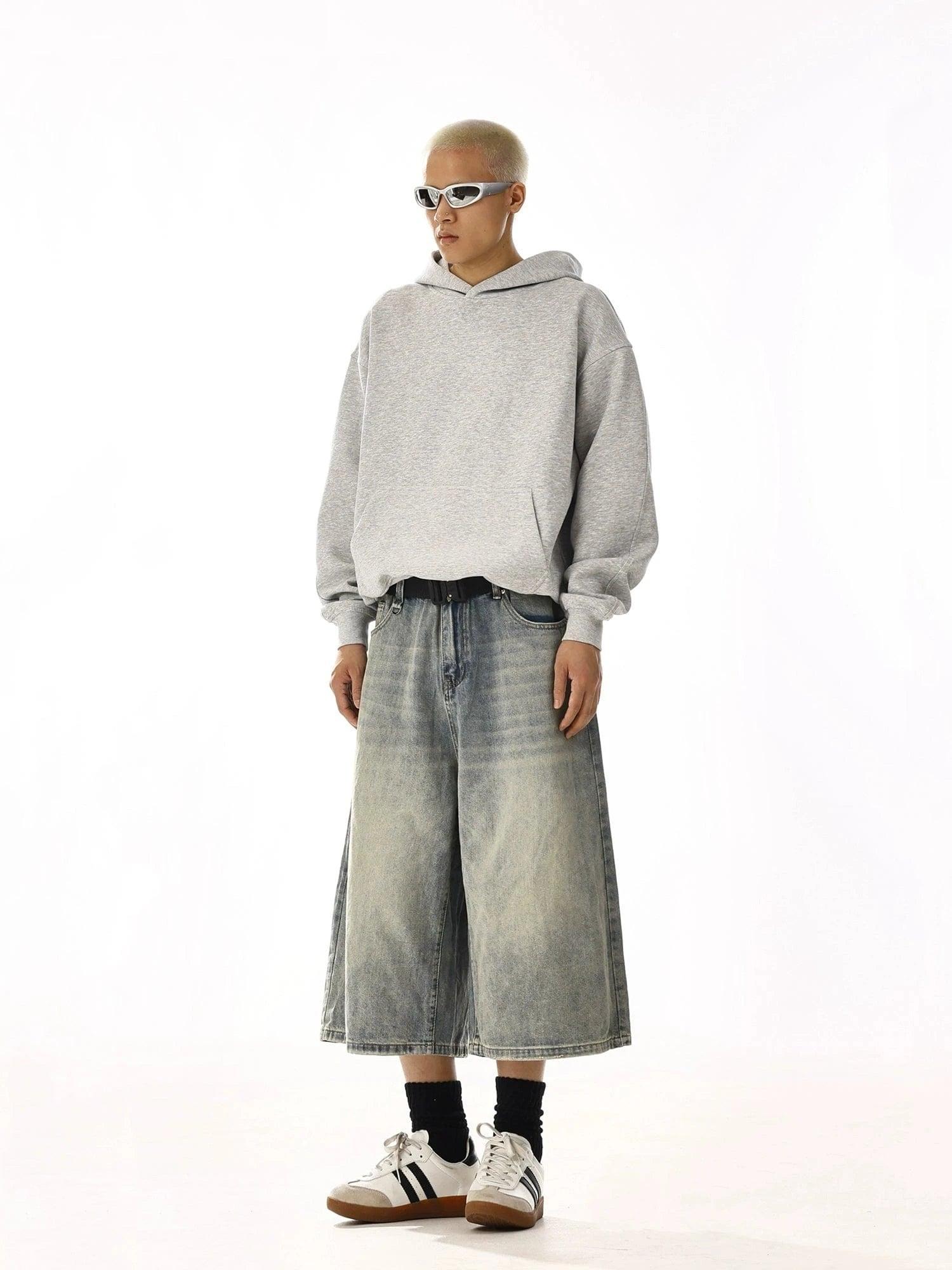 RT No. 13043 LONG DENIM SHORTS Product Image