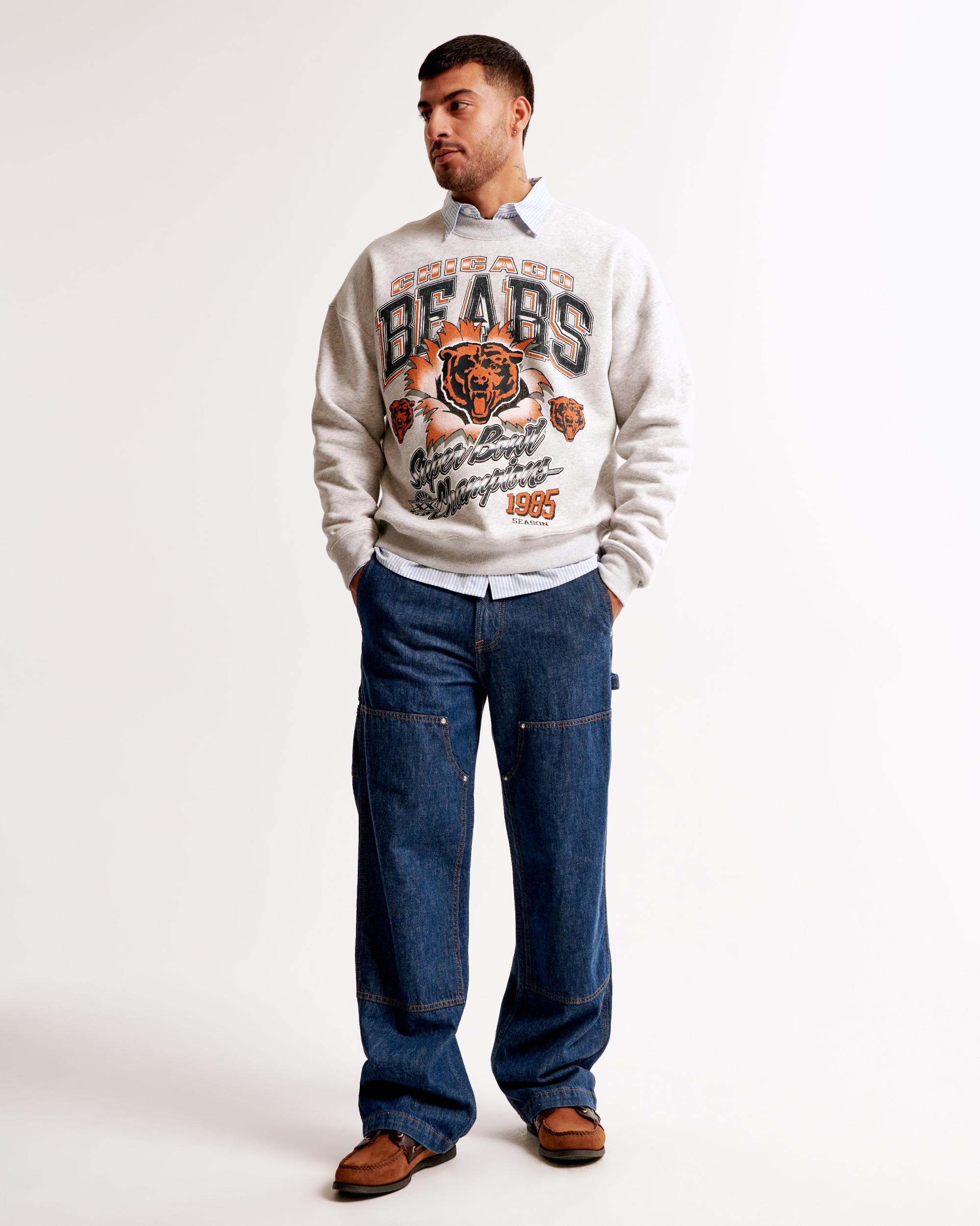 Minnesota Vikings Graphic Crew Sweatshirt Product Image