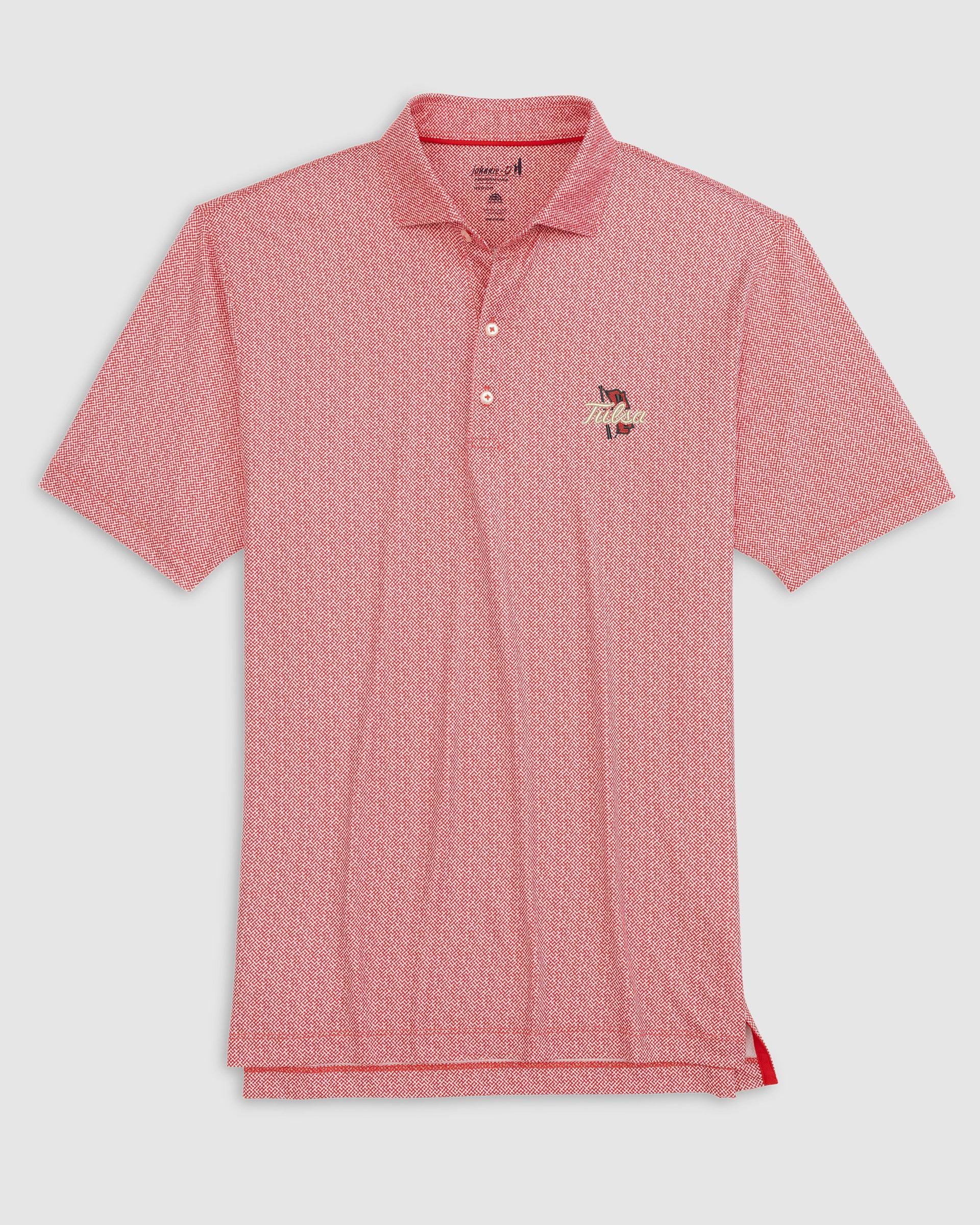 Texas Christian Hinson Jersey Performance Polo - Horned Frog Logo Male Product Image