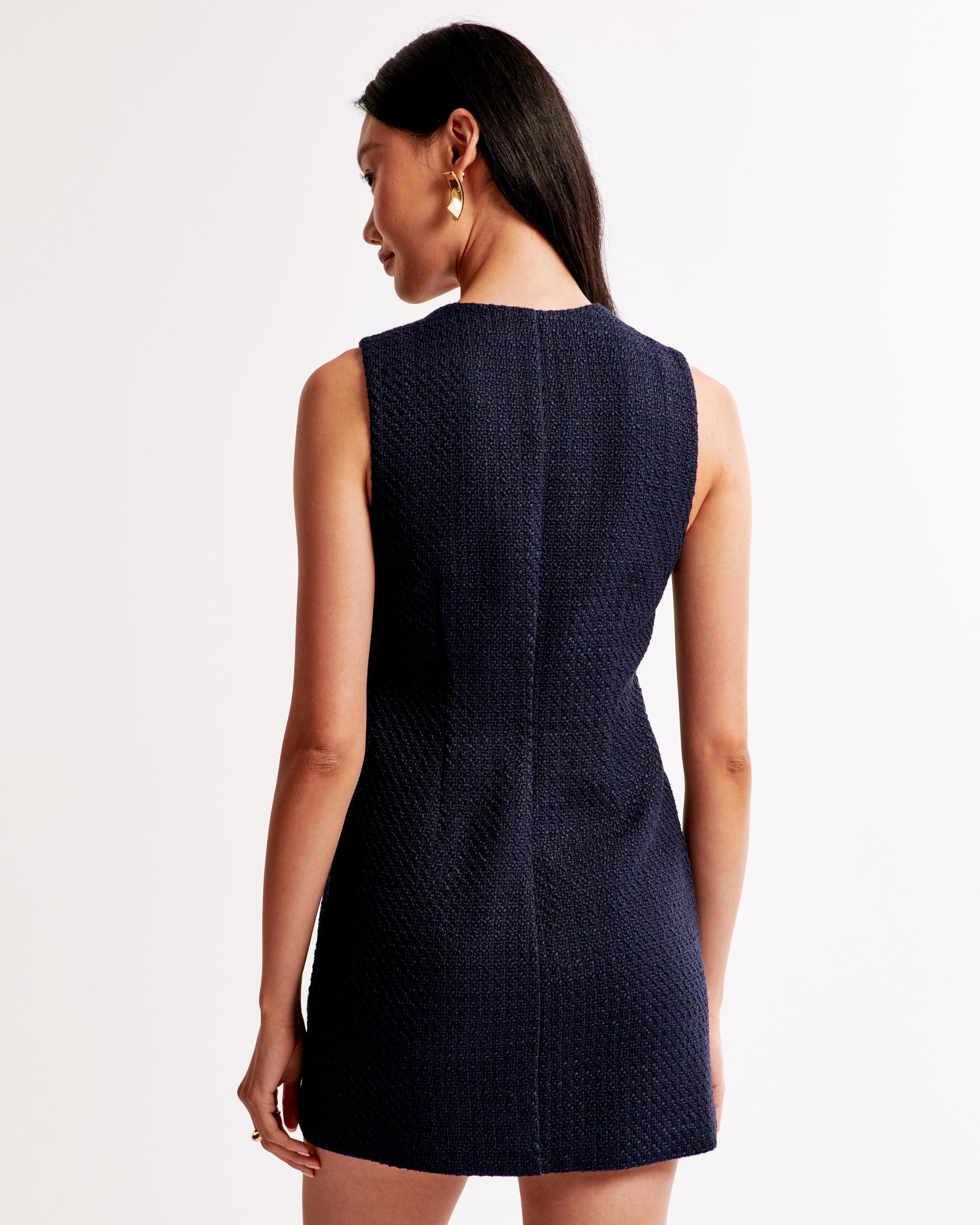 The A&F Mara Tweed Vest Mini Dress Product Image