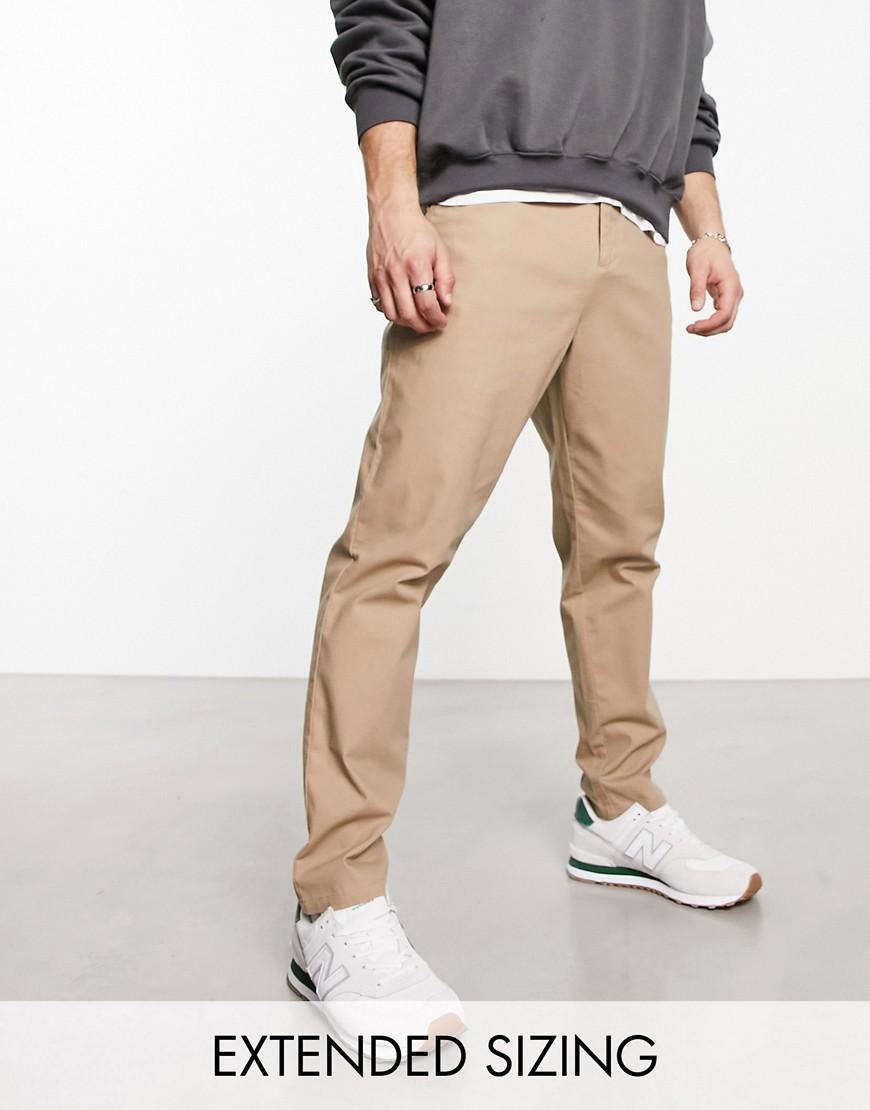 ASOS DESIGN tapered chinos Product Image