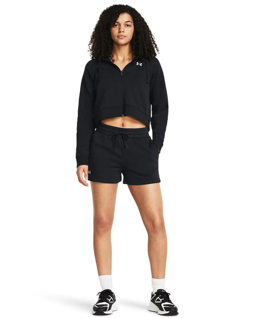 UA Rival Fleece Womens 3.5 Shorts Product Image