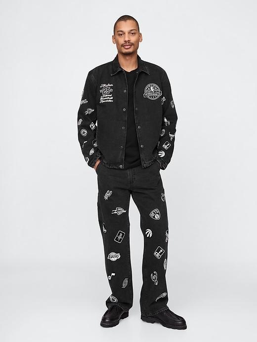 NBA All Star Denim Jacket Product Image