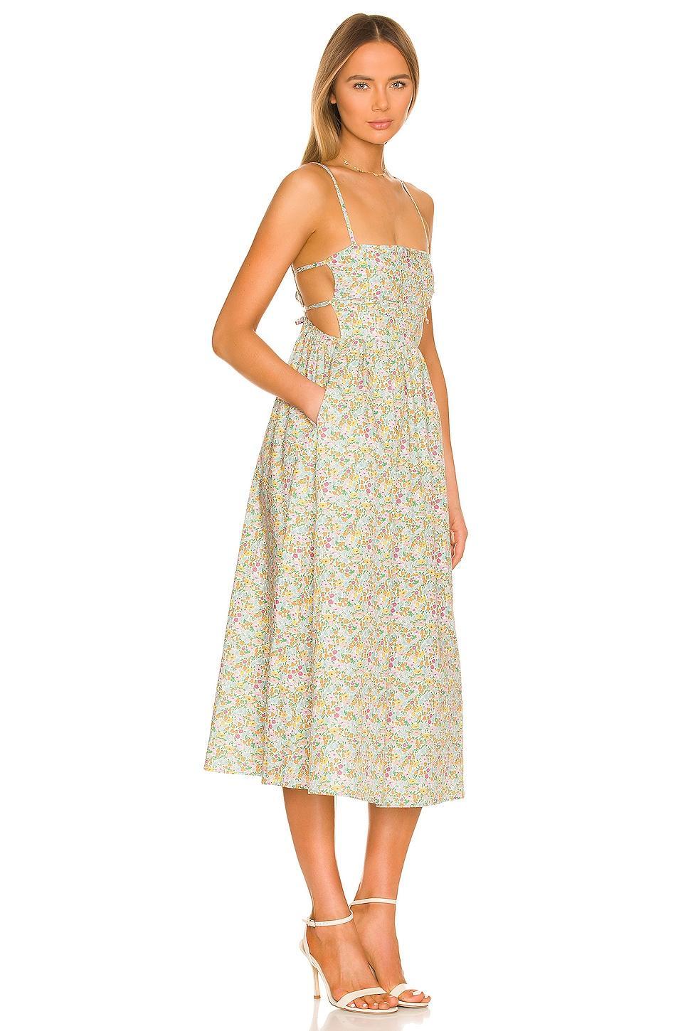 Raleigh Midi Dress For Love & Lemons Product Image