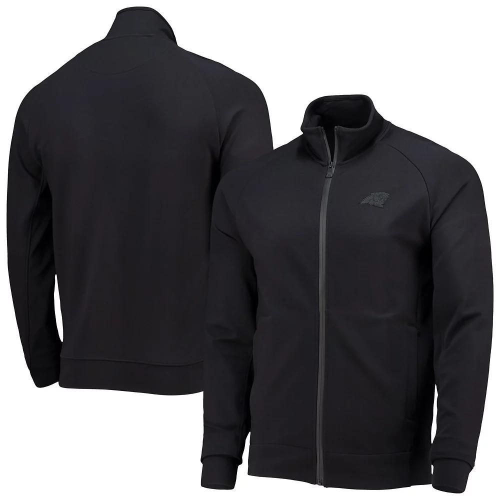 Mens 5th & Ocean by New Era Carolina Panthers 5th Raglan Tri-Blend Full-Zip Jacket Product Image