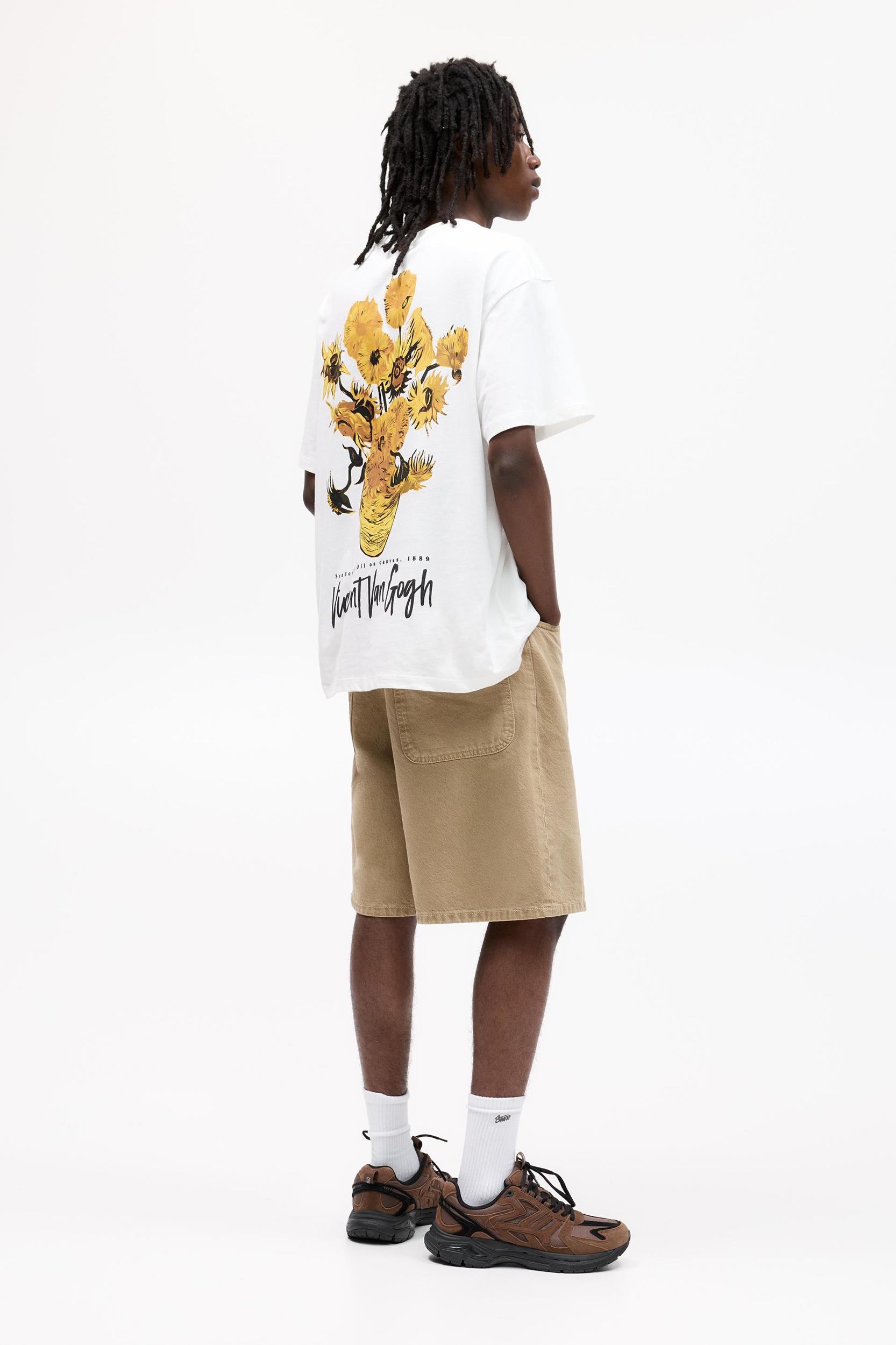 Van Gogh Sunflowers T-shirt Product Image