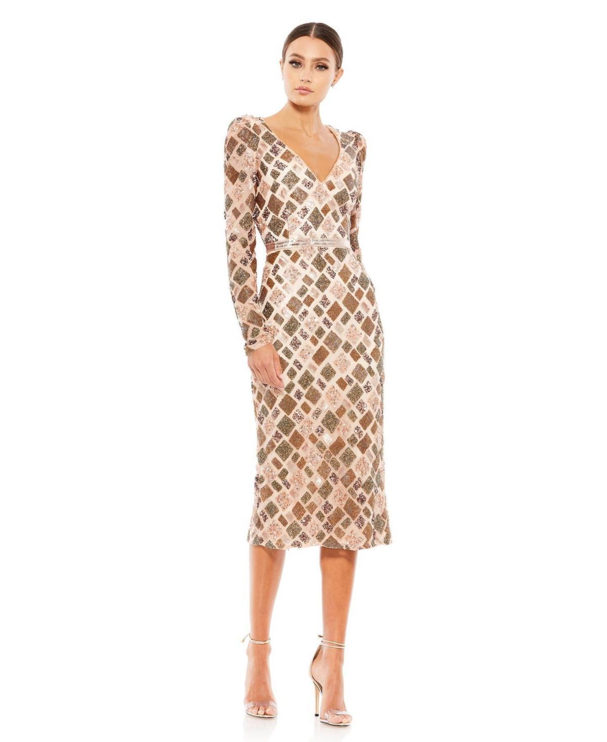 Womens Long Sleeve Dress Product Image