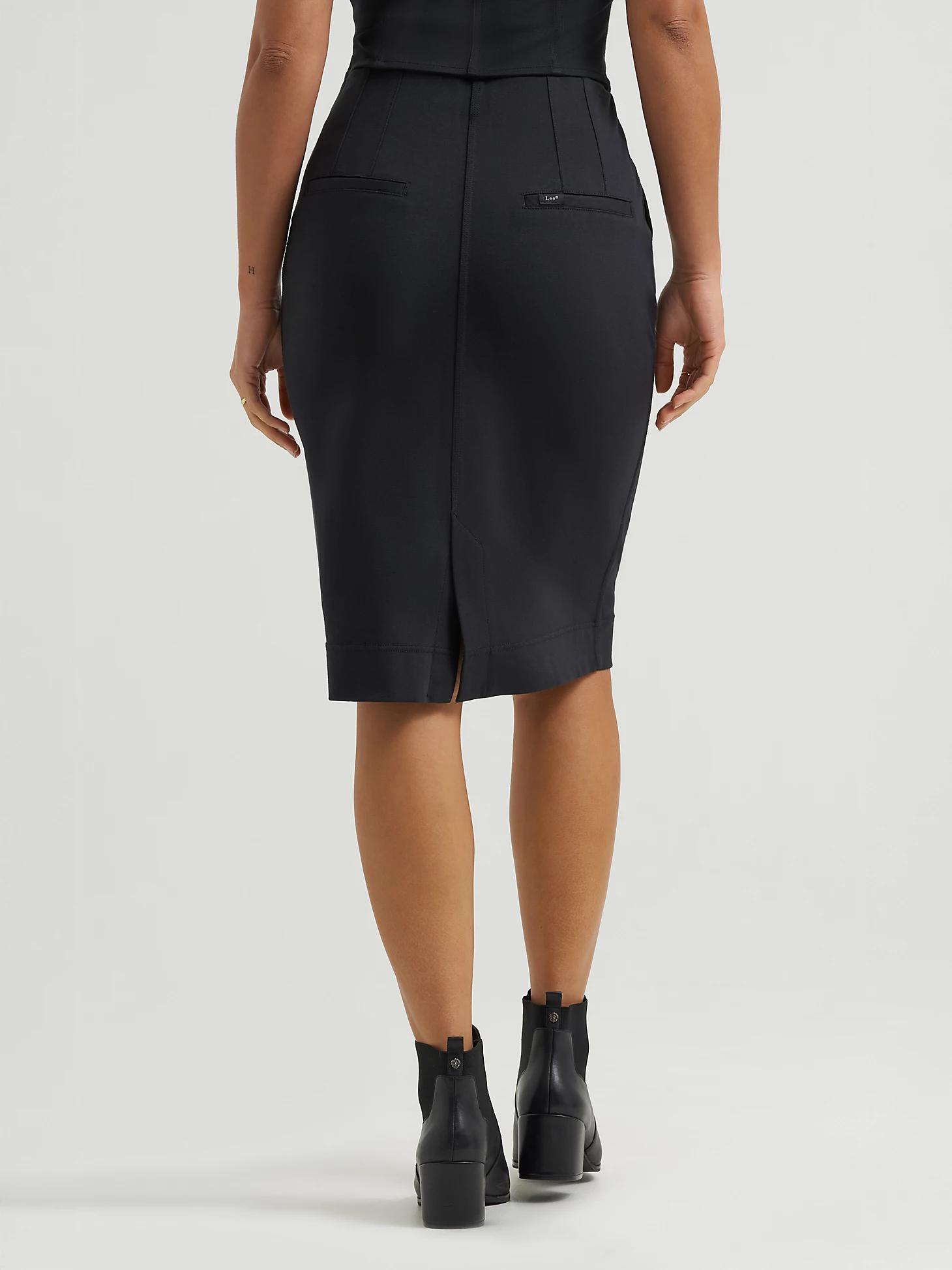 Women's High Rise Pull On Pencil Skirt | Women's Skirts & Dresses | Lee® Product Image