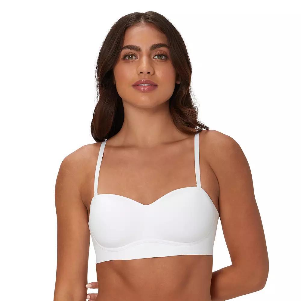 Women's Maidenform Convertible Wireless Balconette Bra DM2331, Size: Large Dd, White Product Image