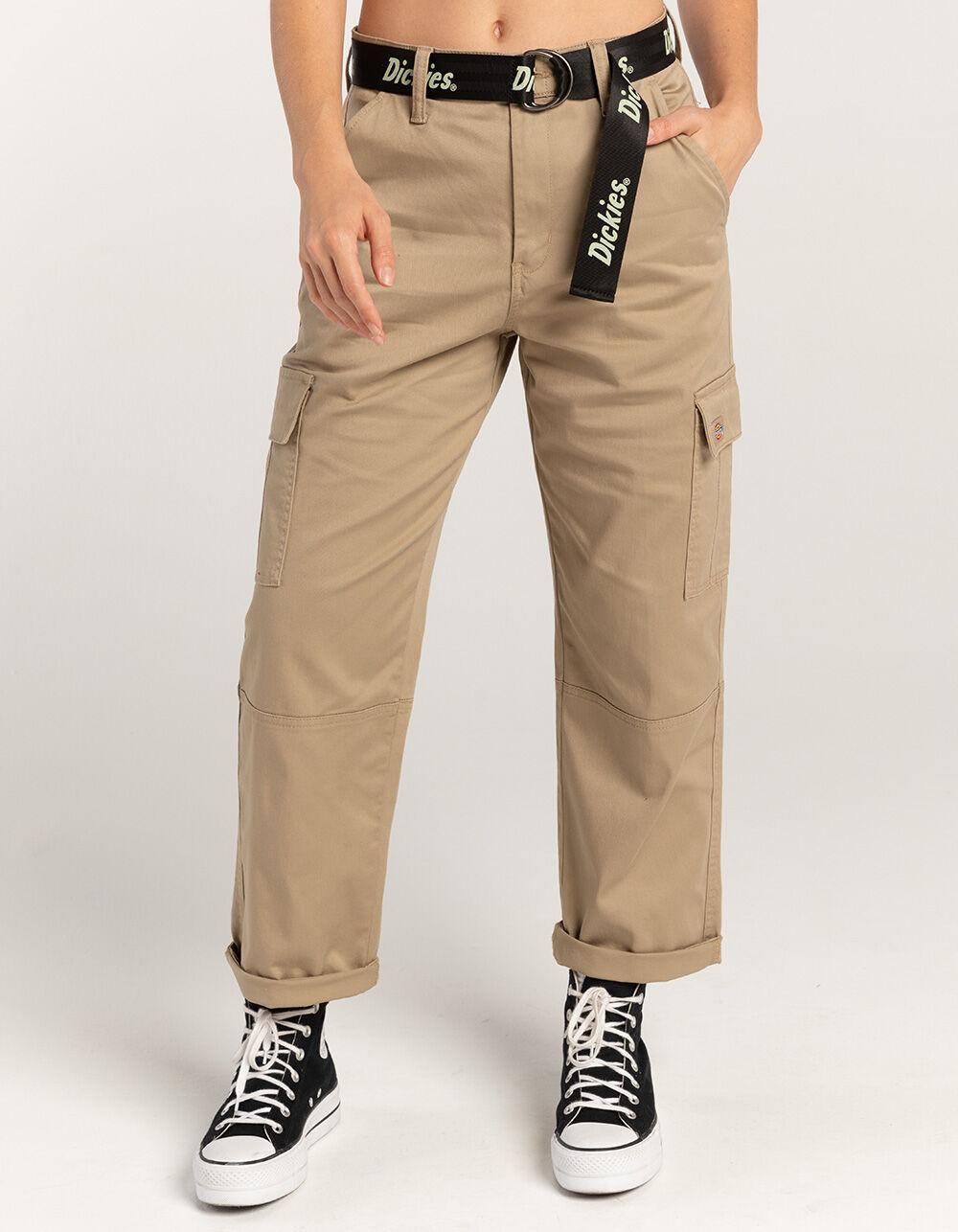 DICKIES Roll Cuff Womens Cargo Pants Product Image