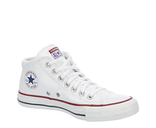 Women's Converse Chuck Taylor All Star Madison Mid Sneakers, Size: 10, Black White Product Image