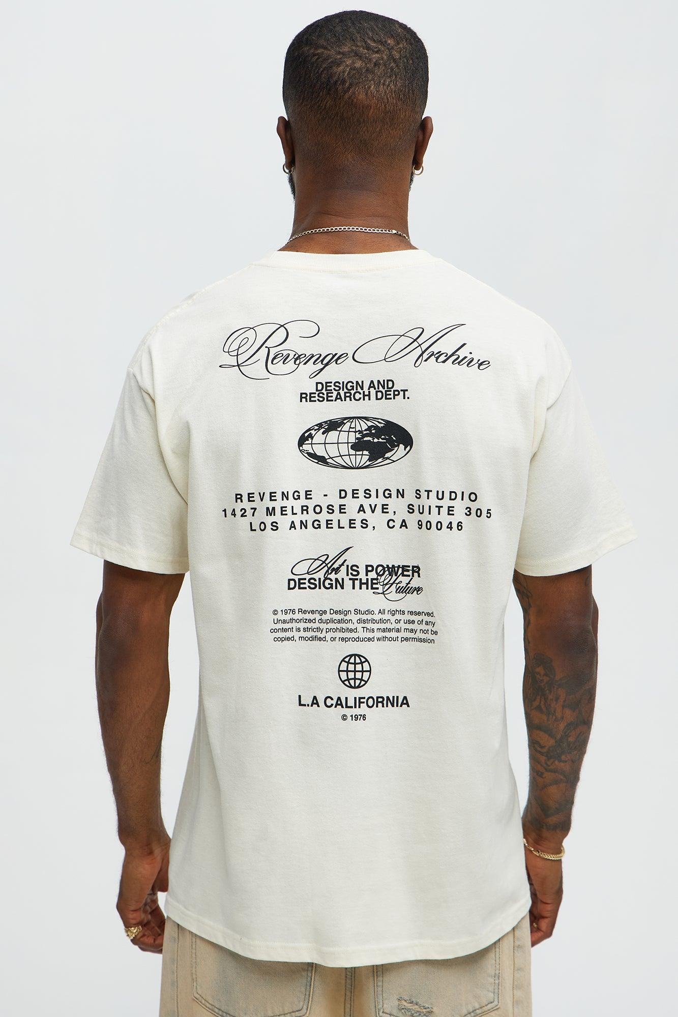 Art Is Powerful Short Sleeve Tee - Natural Product Image