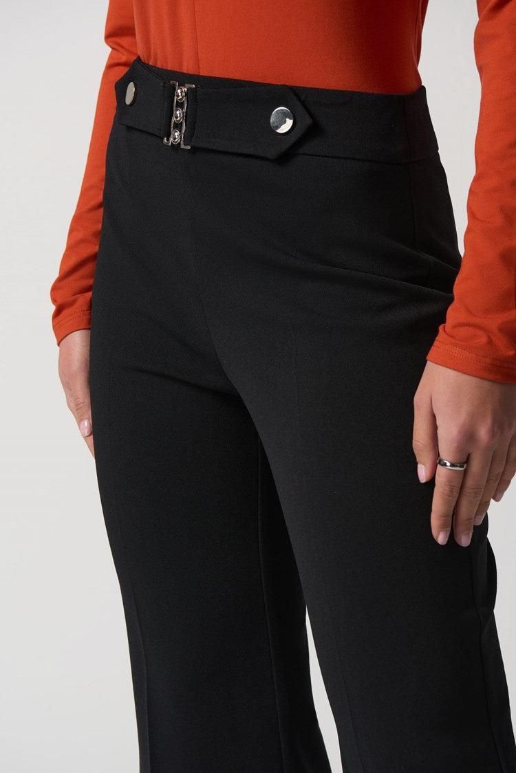 Scuba Crepe Wide-Leg Pants Product Image