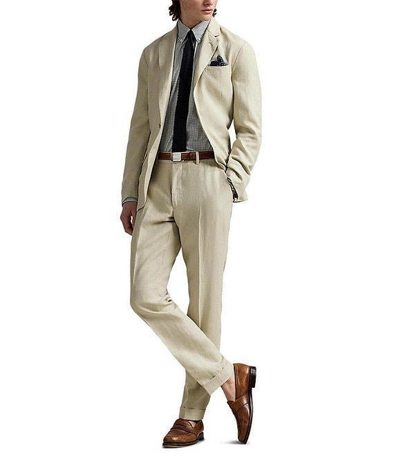 Polo Ralph Lauren Classic Fit Performance Stretch Twill Micro Check Long Sleeve Woven Shirt Product Image