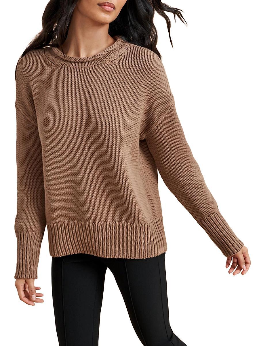 Womens Solid Marina Sweater Product Image