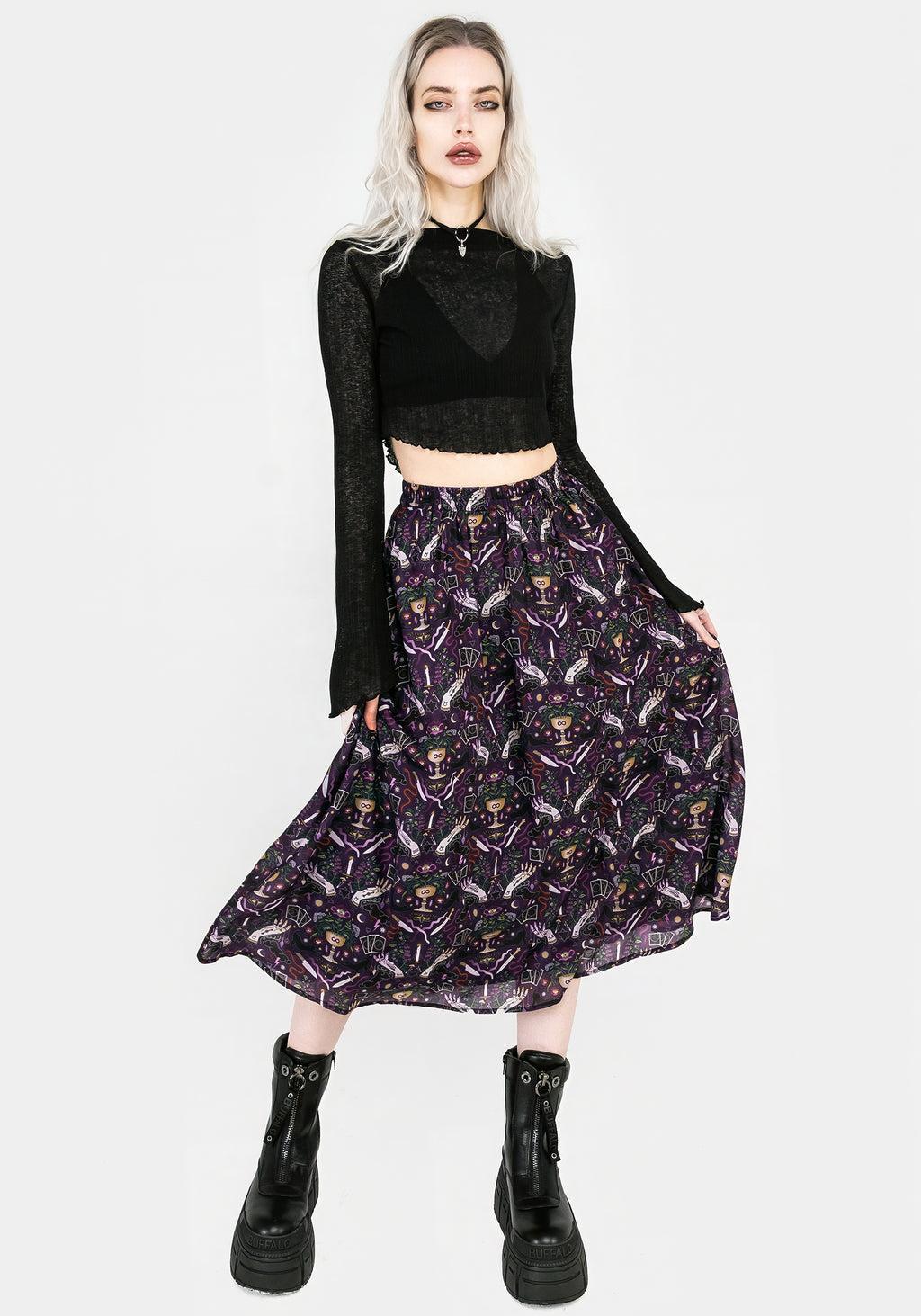 Modern Mystic Midi Skirt Product Image