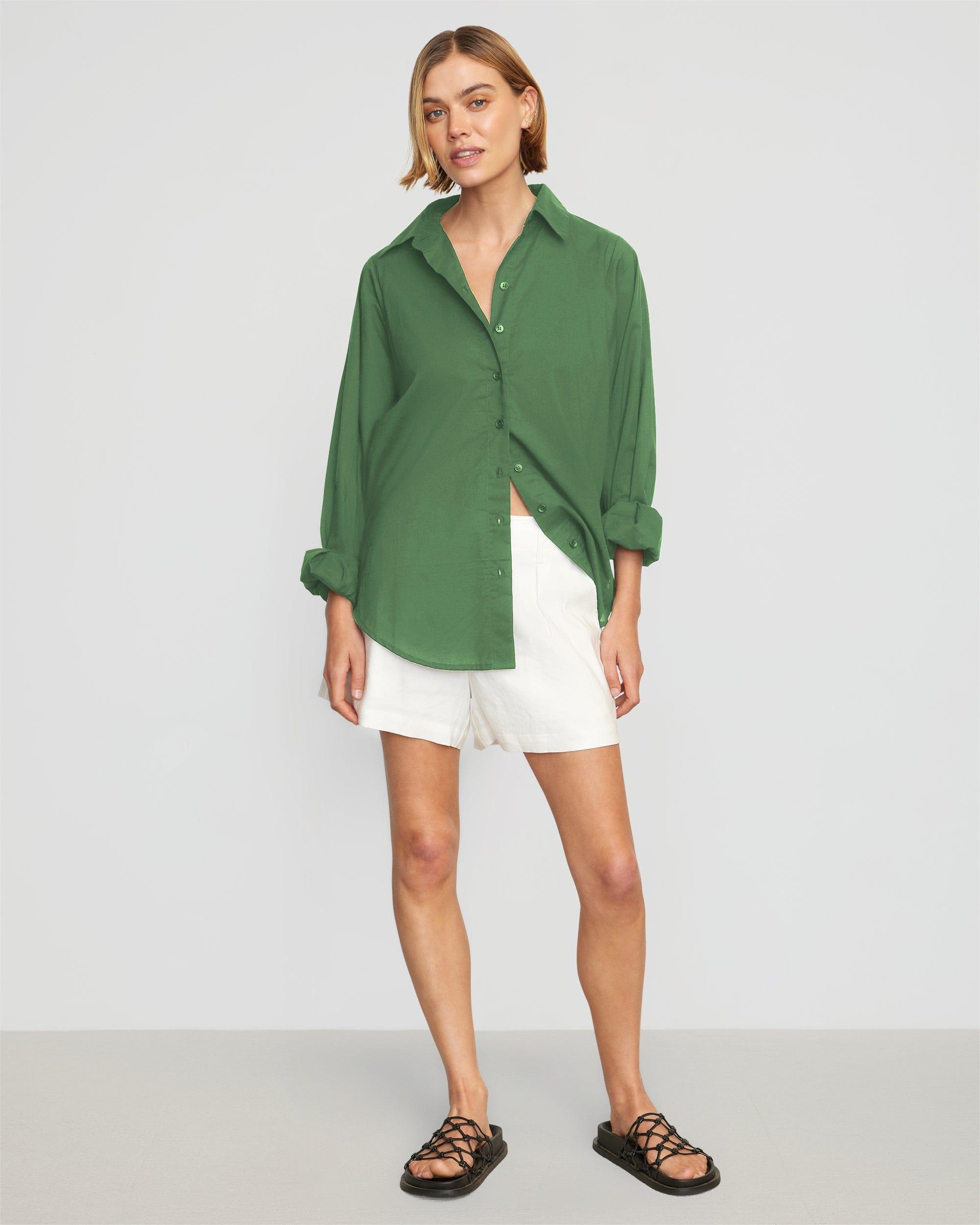 Dakota Oversized Organic Cotton Shirt Product Image