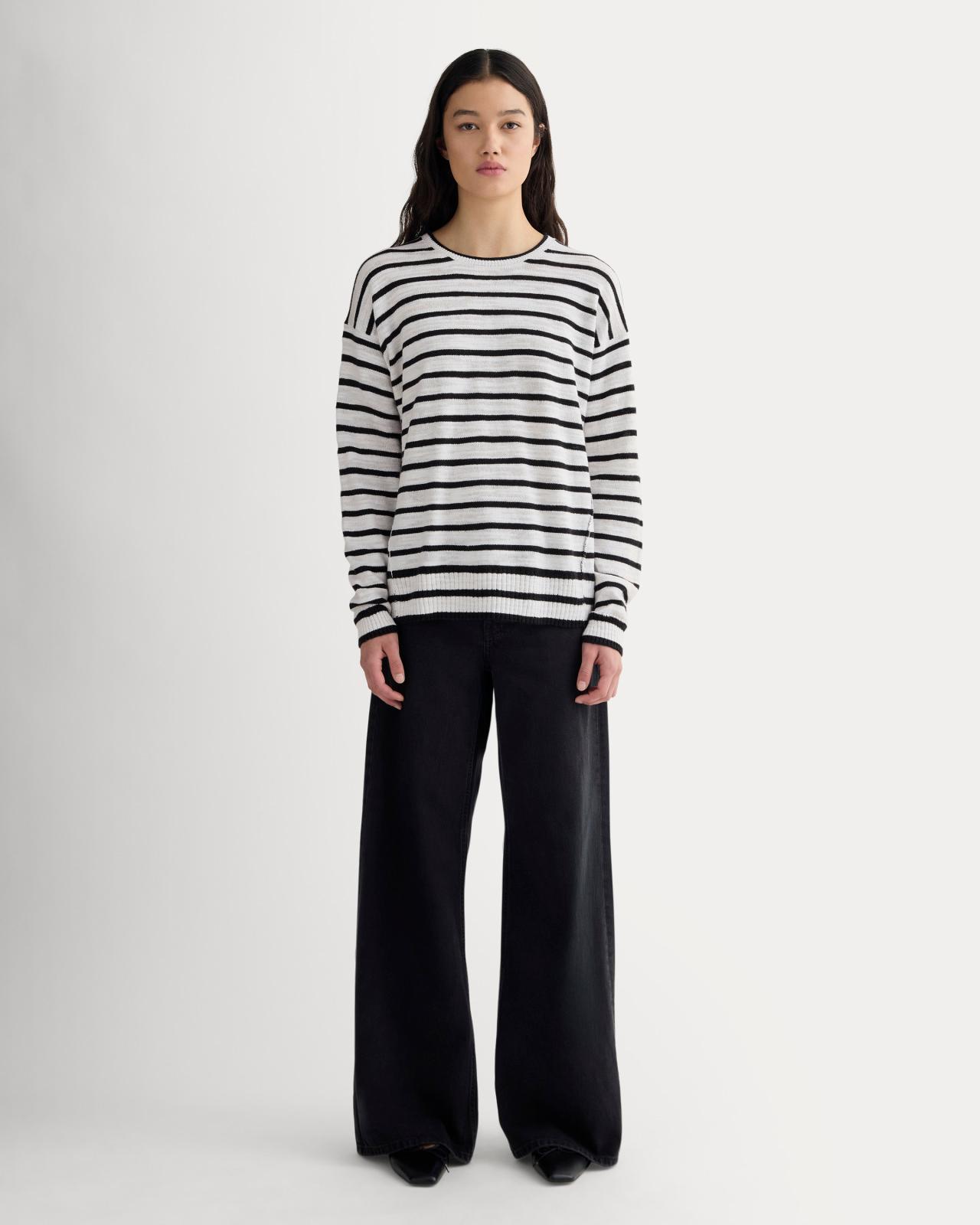Womens Slouch Sweater in Cotton Linen by Everlane Product Image