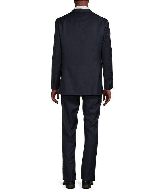 Cremieux Modern Fit Flat Front Tonal Plaid 2-Piece Suit Product Image