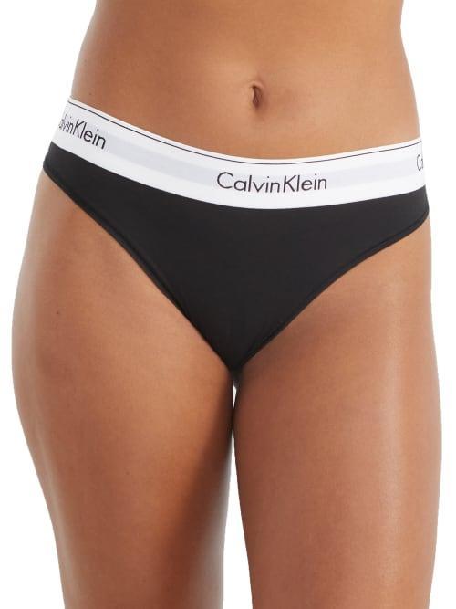 Calvin Klein Women's Icon Cotton Modal Bikini - White - XL Product Image