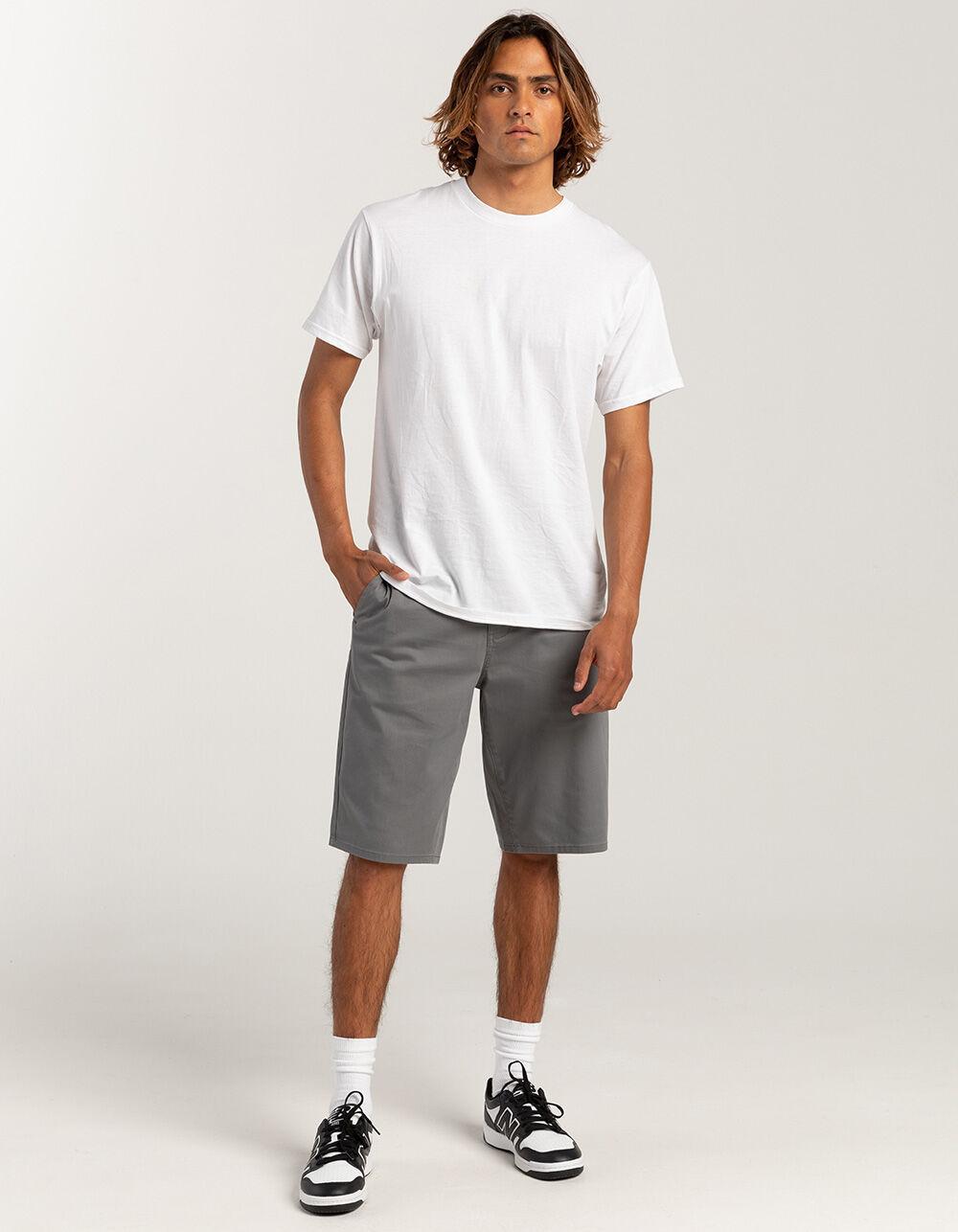 RSQ Mens Longer 12" Chino Shorts - CHARCOAL Product Image
