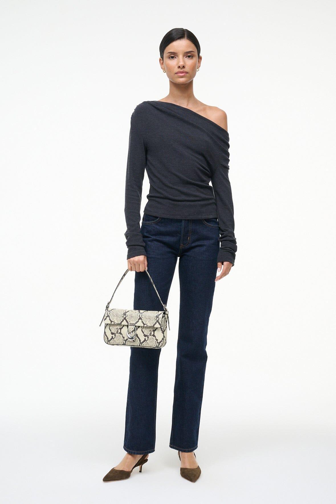 HARLOW BAG | WHITE SNAKE Product Image