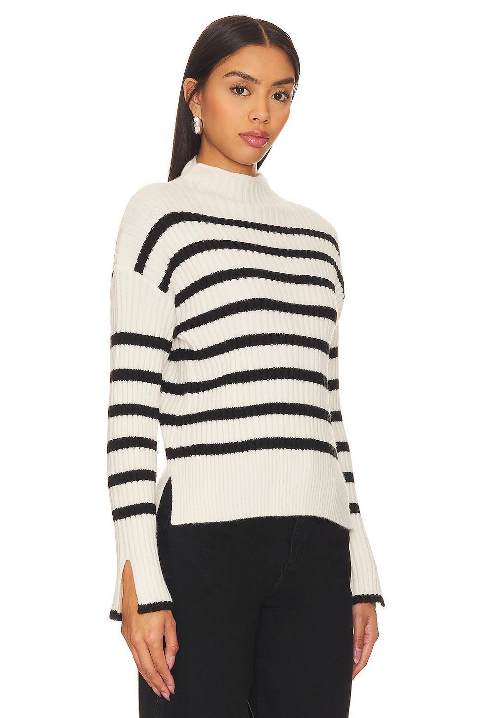 Sunday Stripe Sweater Line & Dot Product Image