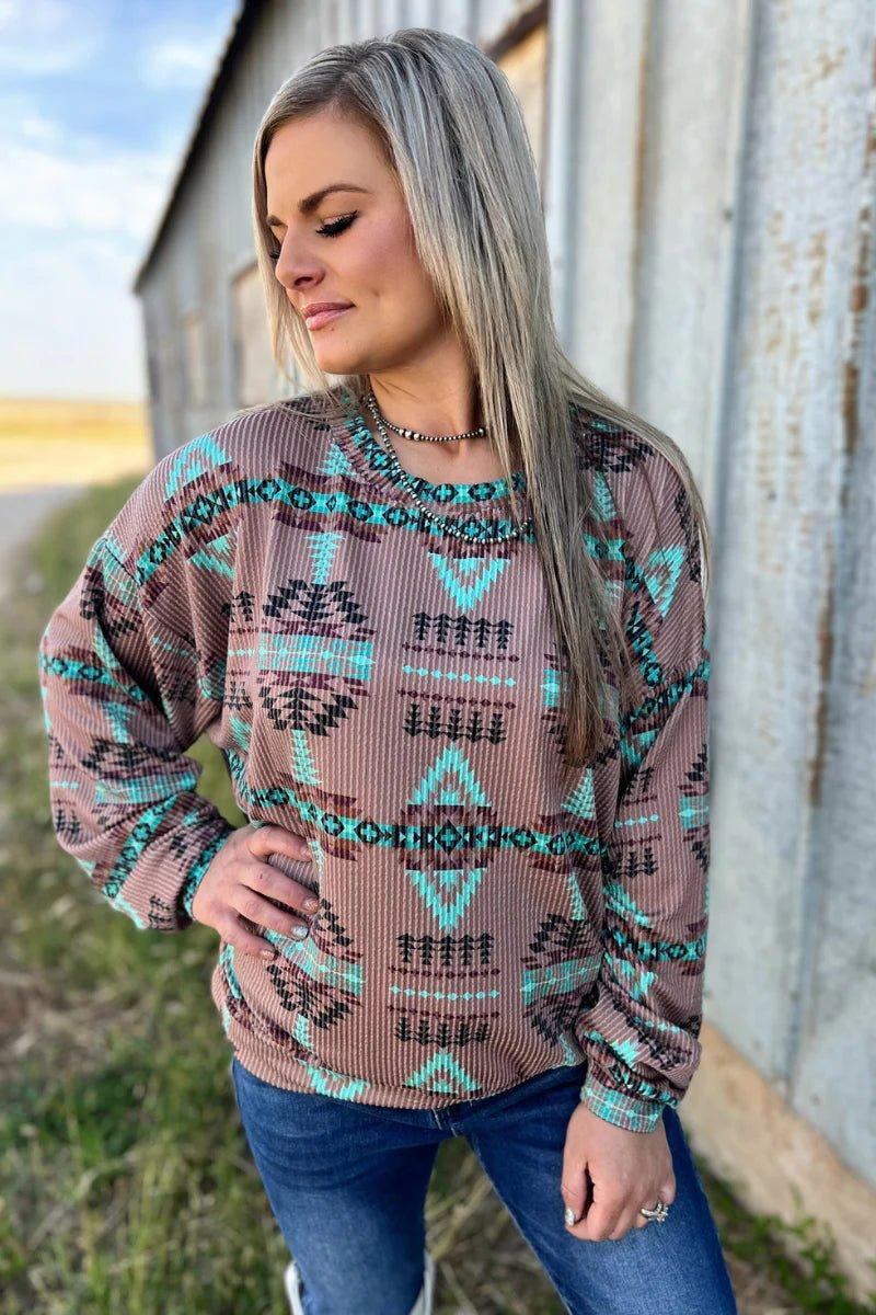 Sterling Kreek Colorado Sunset Sweater Product Image
