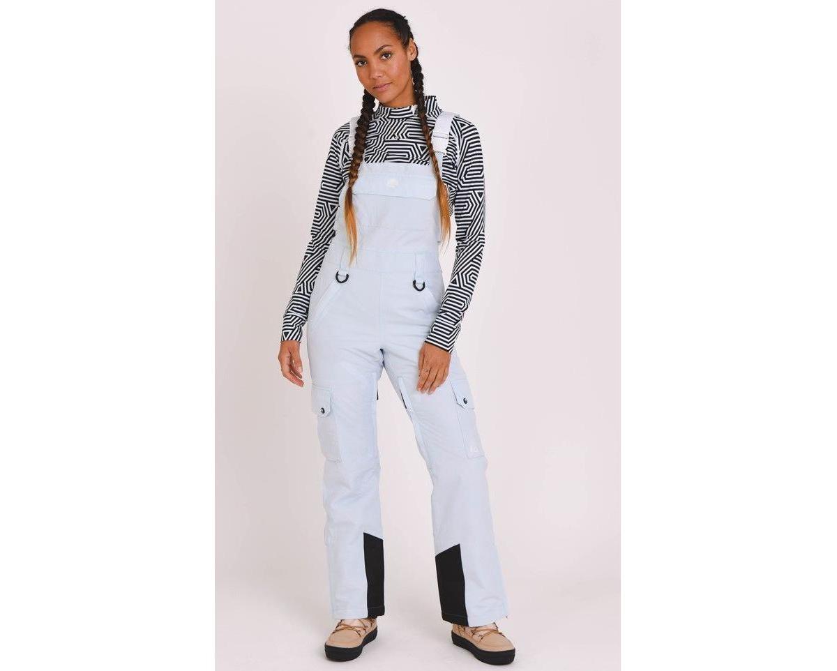 Oosc Womens Yeh Girl Bib Pant Teal Product Image