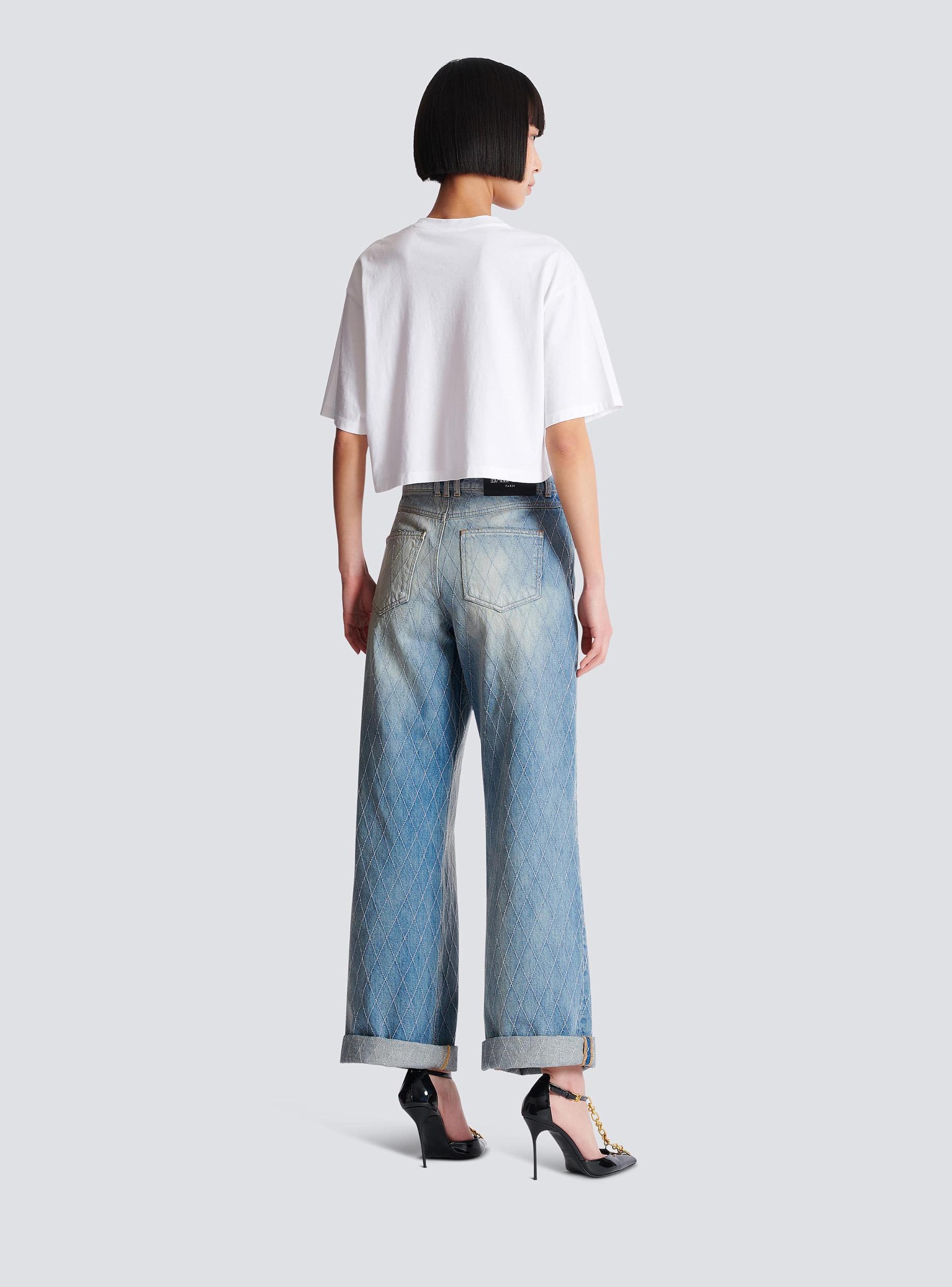 T-shirt with Balmain Paris print Product Image