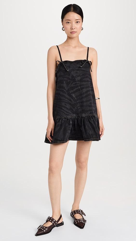 GANNI Laser Denim Strap Dress | Shopbop Product Image