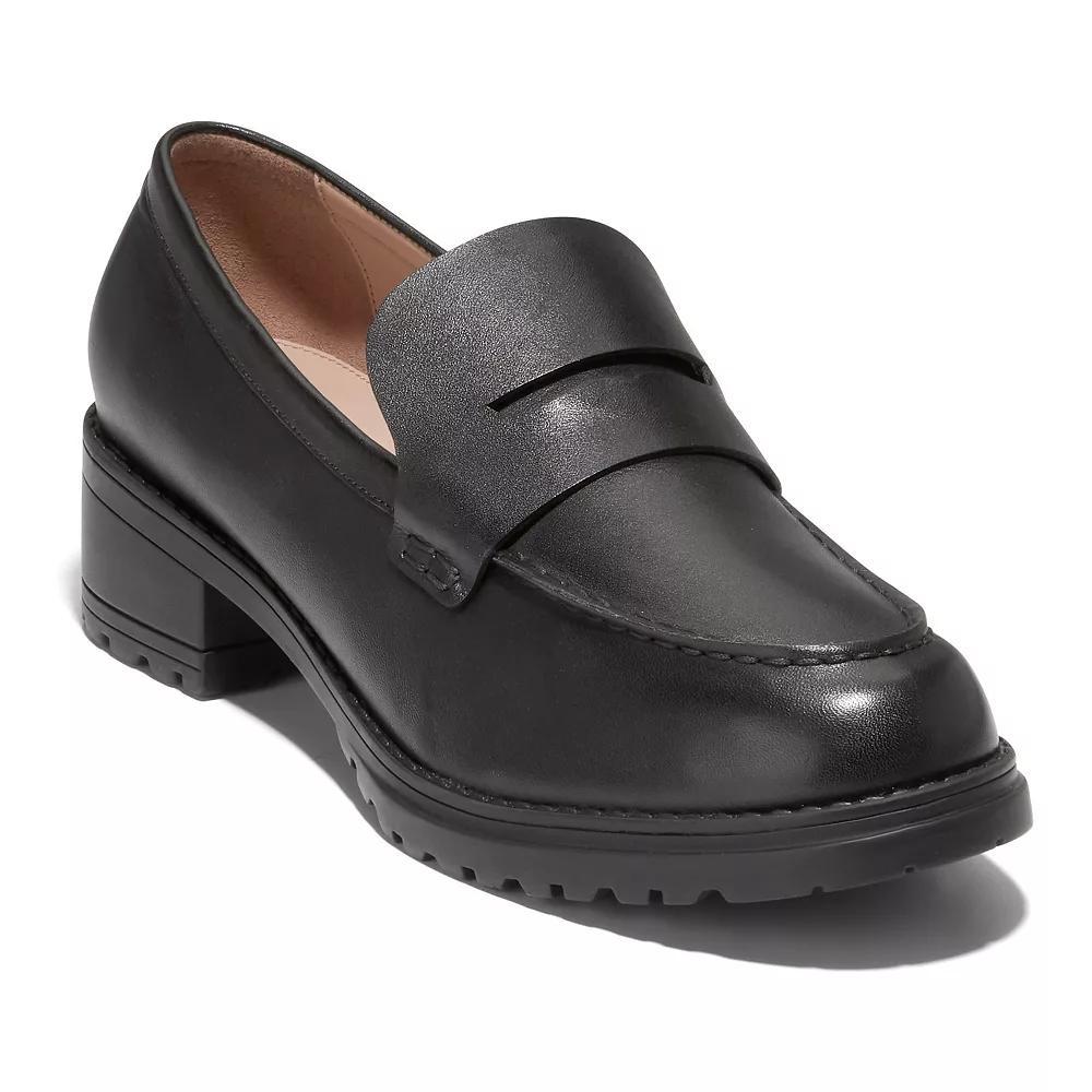 Cole Haan Camea Women's Leather Loafers, Size: 10, Black Product Image