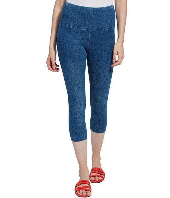 Lysse Perfect Denim Capri Leggings Product Image