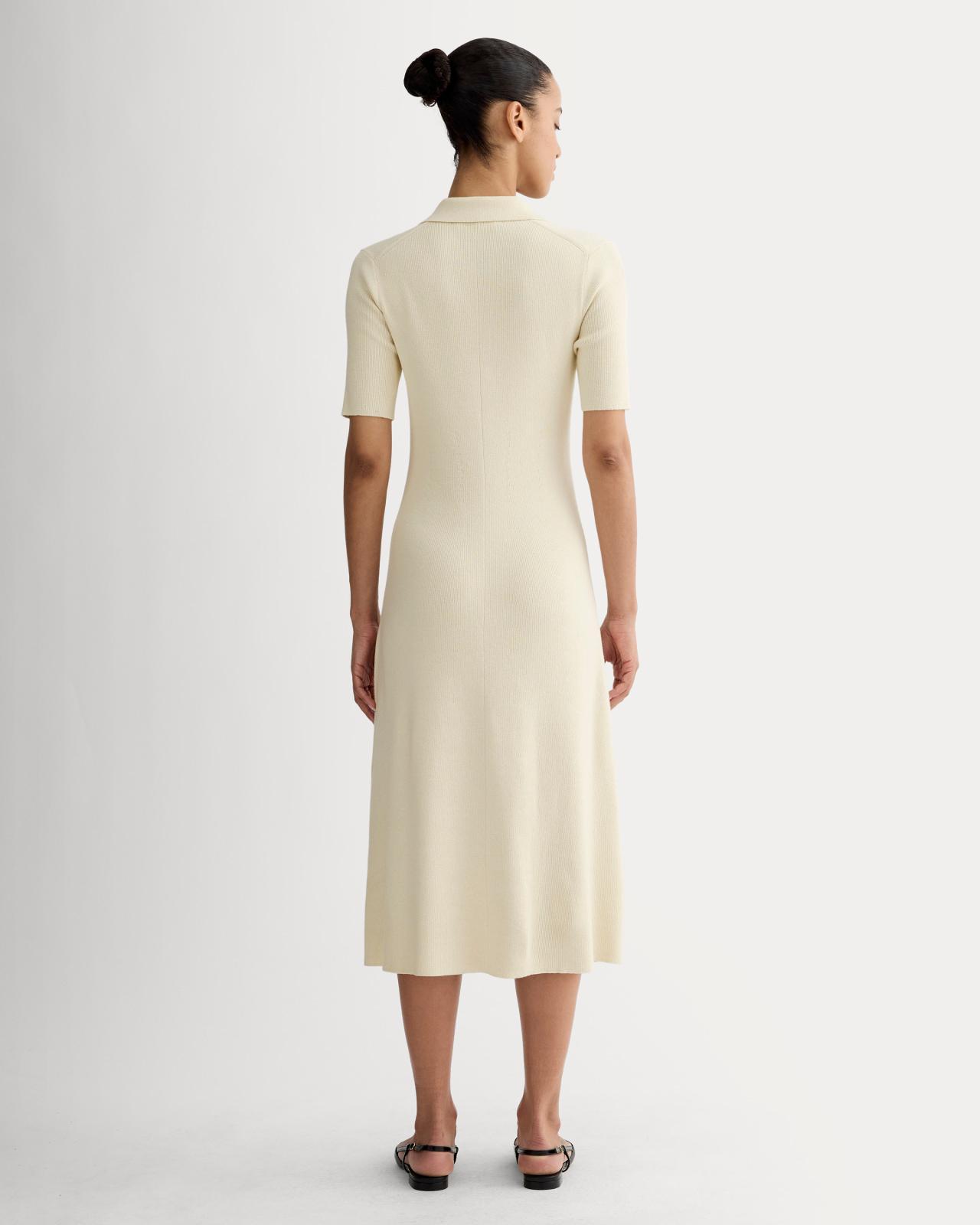The Knit Polo Dress Product Image