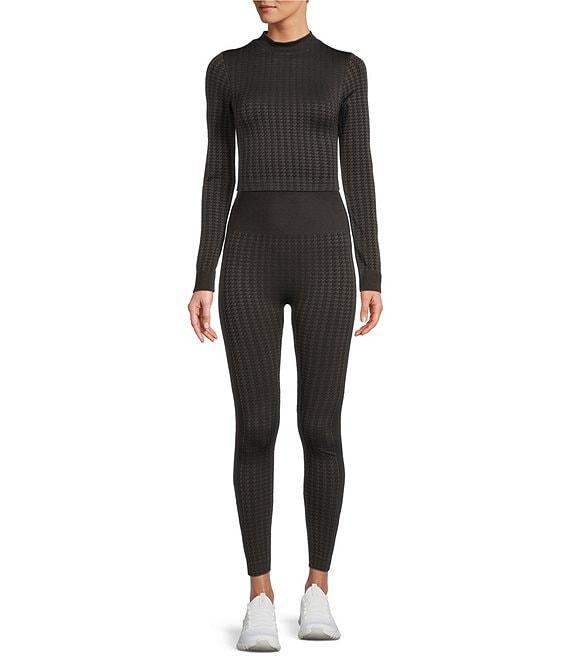 Antonio Melani Active Seamless Houndstooth High Rise Full Length Coordinating Legging Product Image