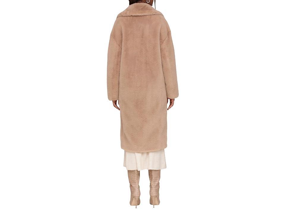Avec Les Filles Luxe Faux Fur Walker Coat Women's Coat Product Image