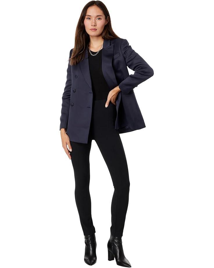 Women's Ted Baker Seraph Double-Breasted Satin Boyfriend Blazer Product Image
