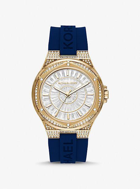 Oversized Slim Everest Gunmetal Mesh Watch Product Image