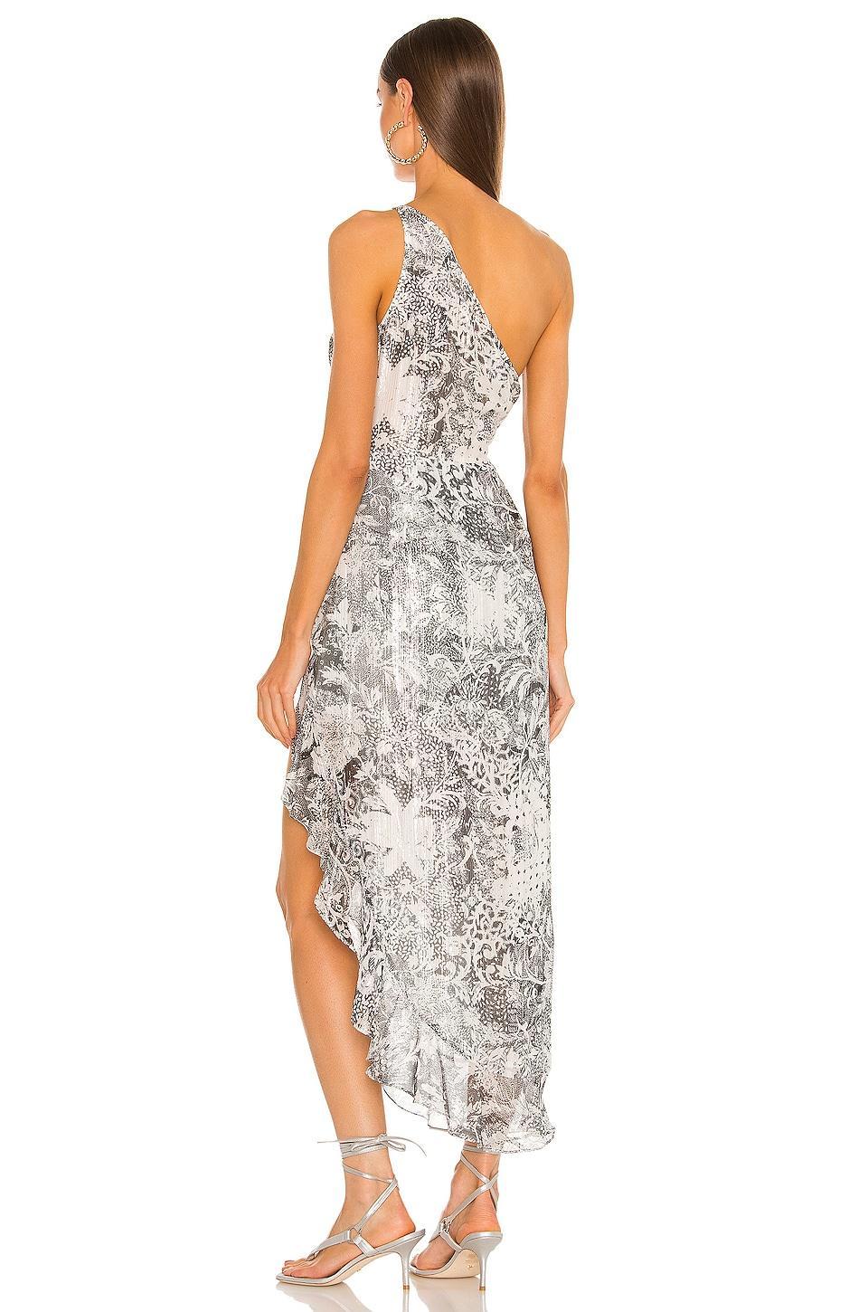 Paola One Shoulder Maxi Dress ROCOCO SAND Product Image