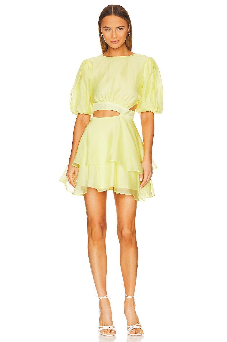 Enya Organza Mini Dress Bardot Product Image