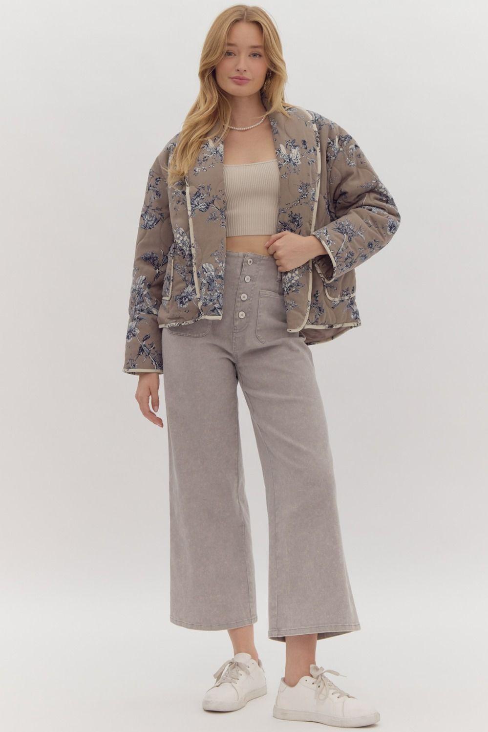 Layers Of Love Floral Quilted Jacket *FS Product Image