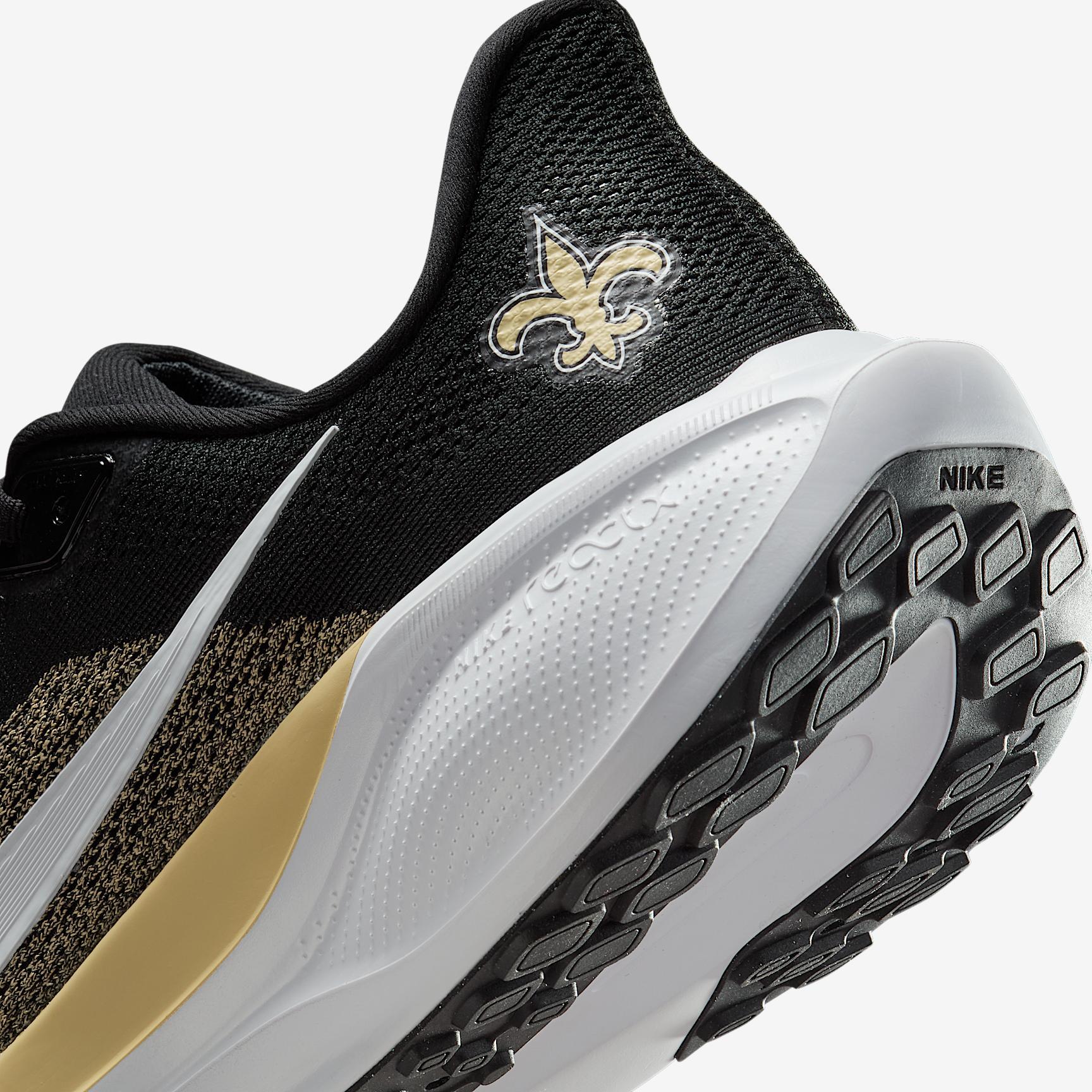 New Orleans Saints Pegasus 41 Men's Nike NFL Road Running Shoes Product Image