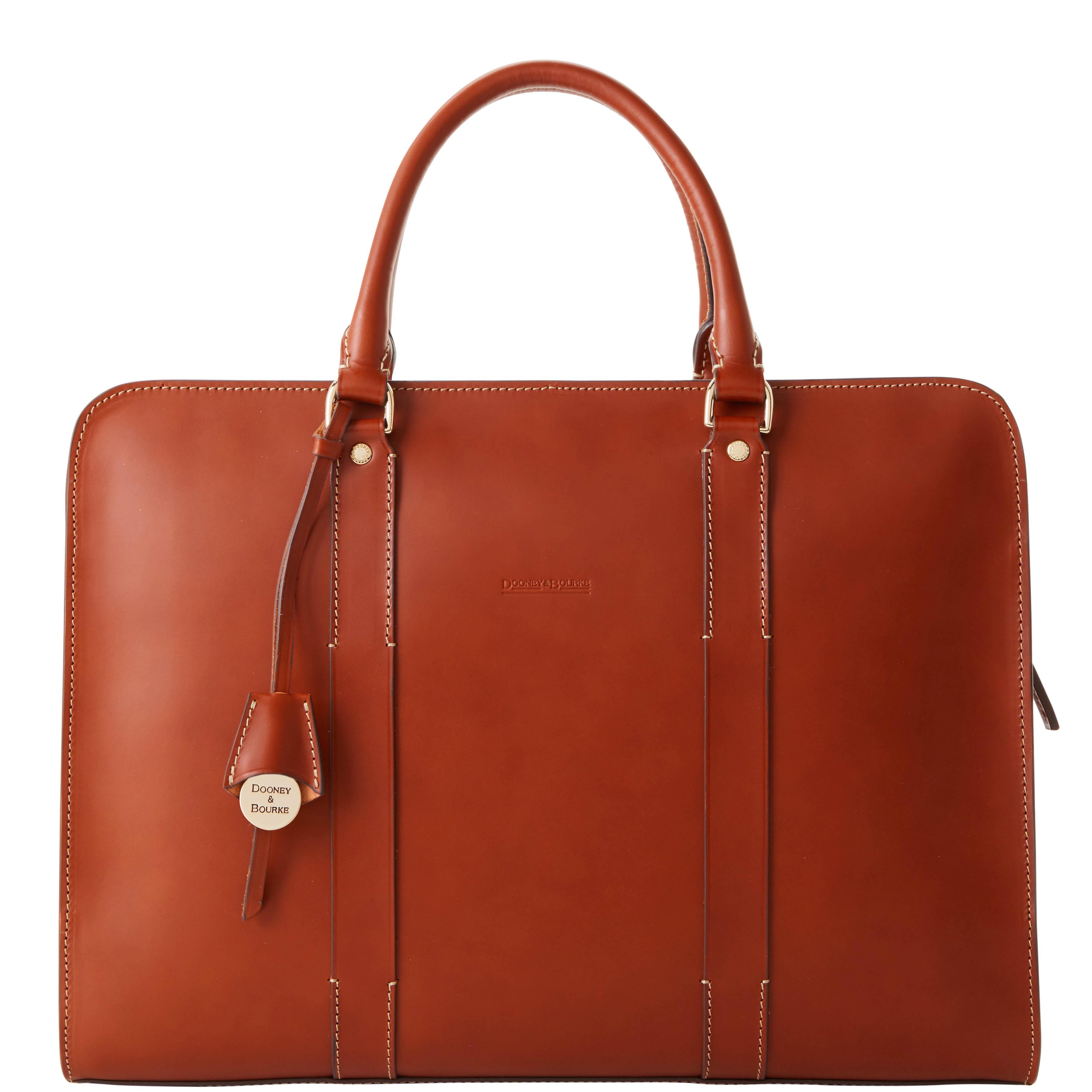 Dooney & Bourke Mens Alto Bradley Briefcase in Black, Leather Product Image