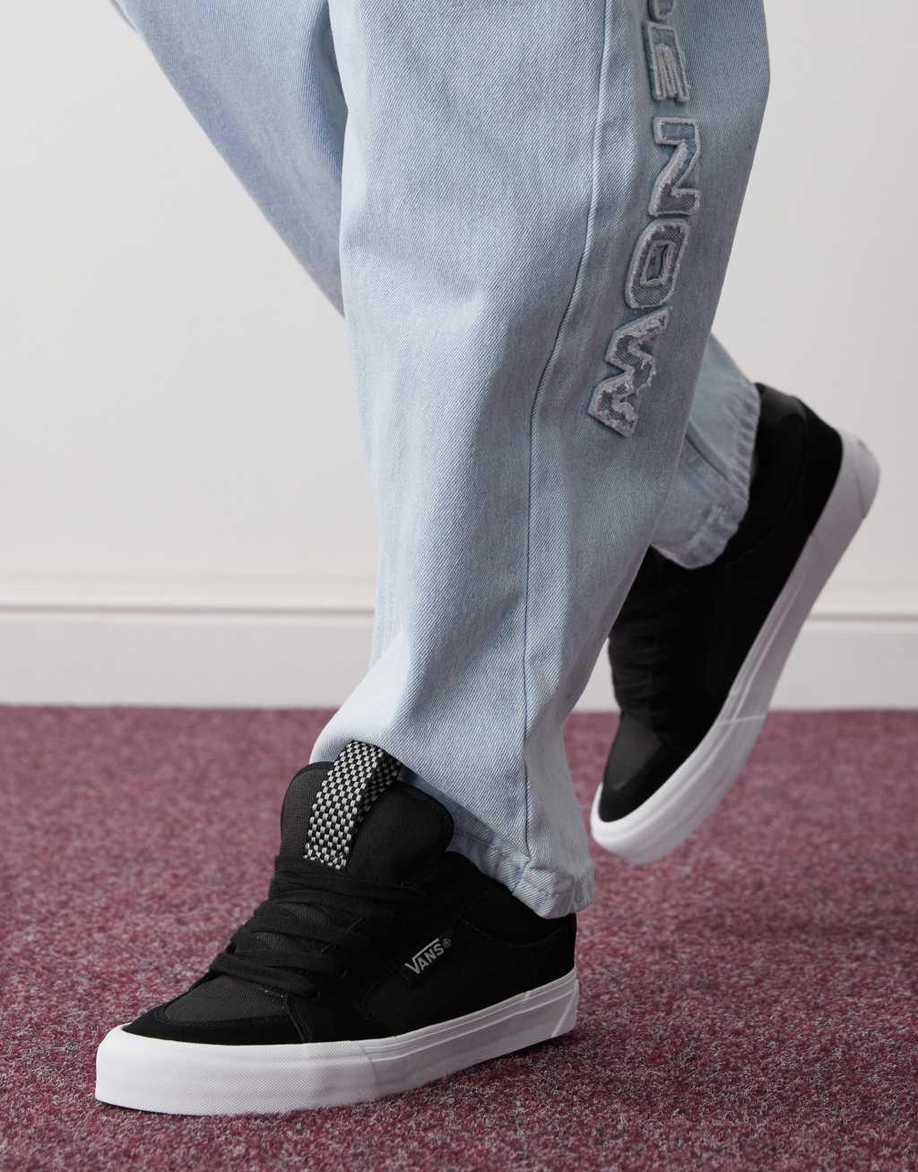 Vans Chukka Push canvas sneakers in black  Product Image
