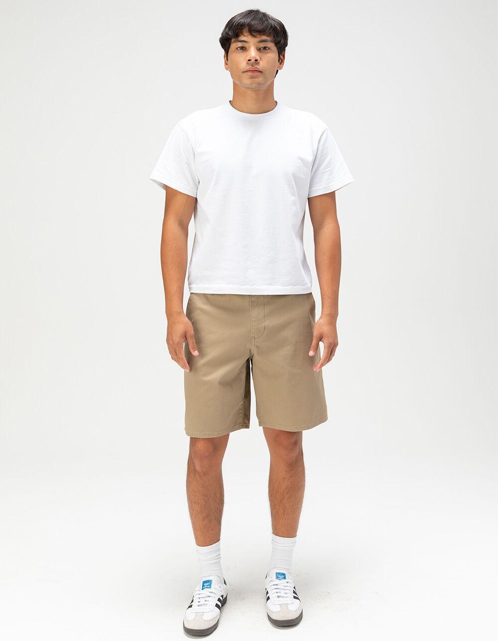 RSQ Mens Mid Length Chino Shorts - BLACK Product Image