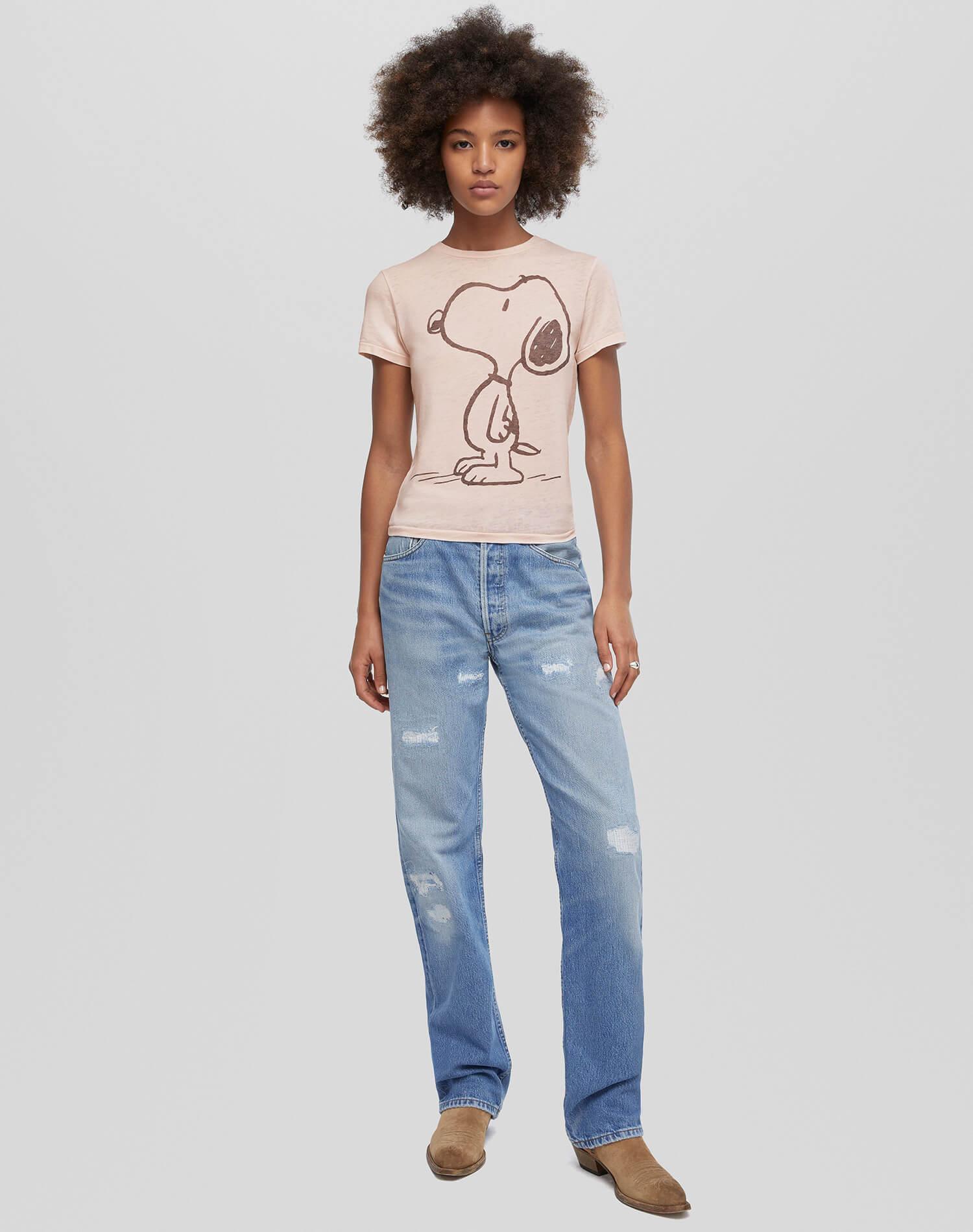 Classic "Snoopy" Tee - Dahlia Product Image